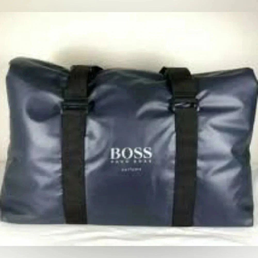Hugo Boss Duffel Bag Gym Weekender Travel Carryon Designer Carrier